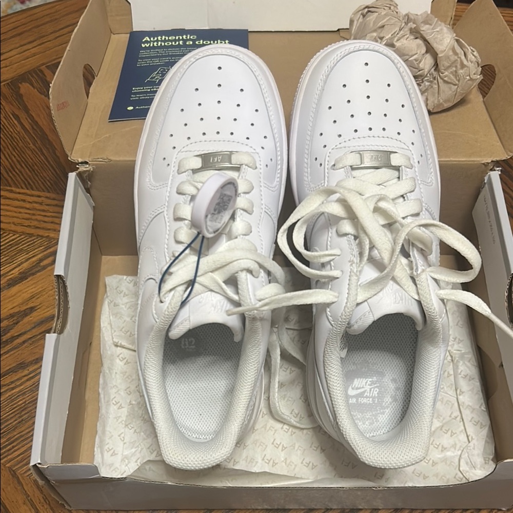 Nike Air Force 1 White Sneakers